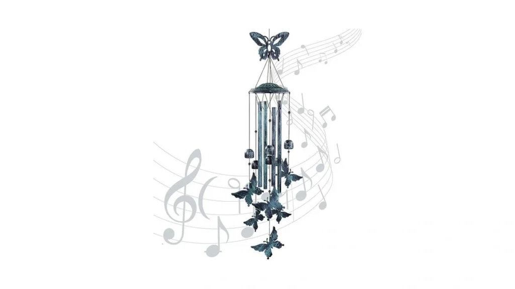 Amazon code: Yiiwinwy Butterfly Wind Chimes For Outsi