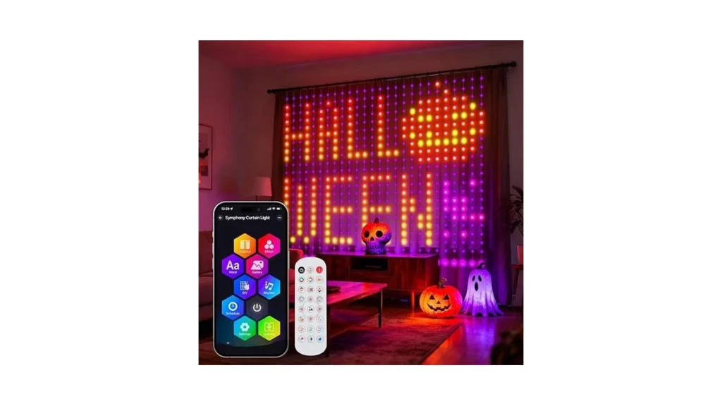 Amazon code: Smart Led Curtain Lights Rgb Ic Color Ch