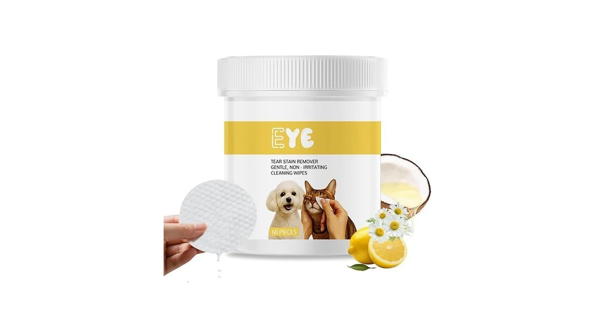 Amazon coupon: Pet Eye Wipes For Dogs Cats Dog Eye Wipe