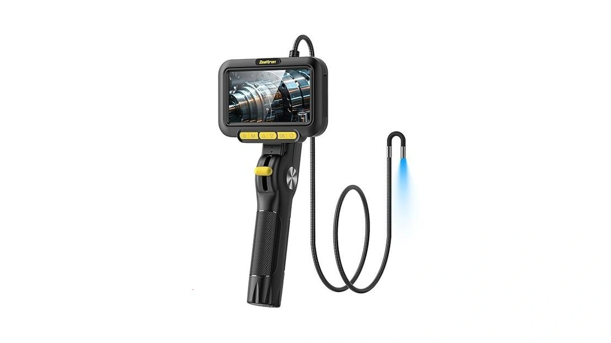Amazon coupon: Zealtron Two-way Articulating Borescope