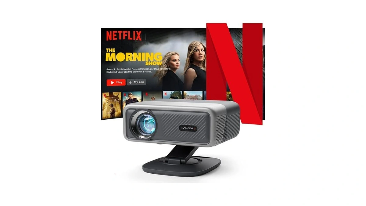 Amazon coupon: Netflix Officially 2200ansi 4k Projector
