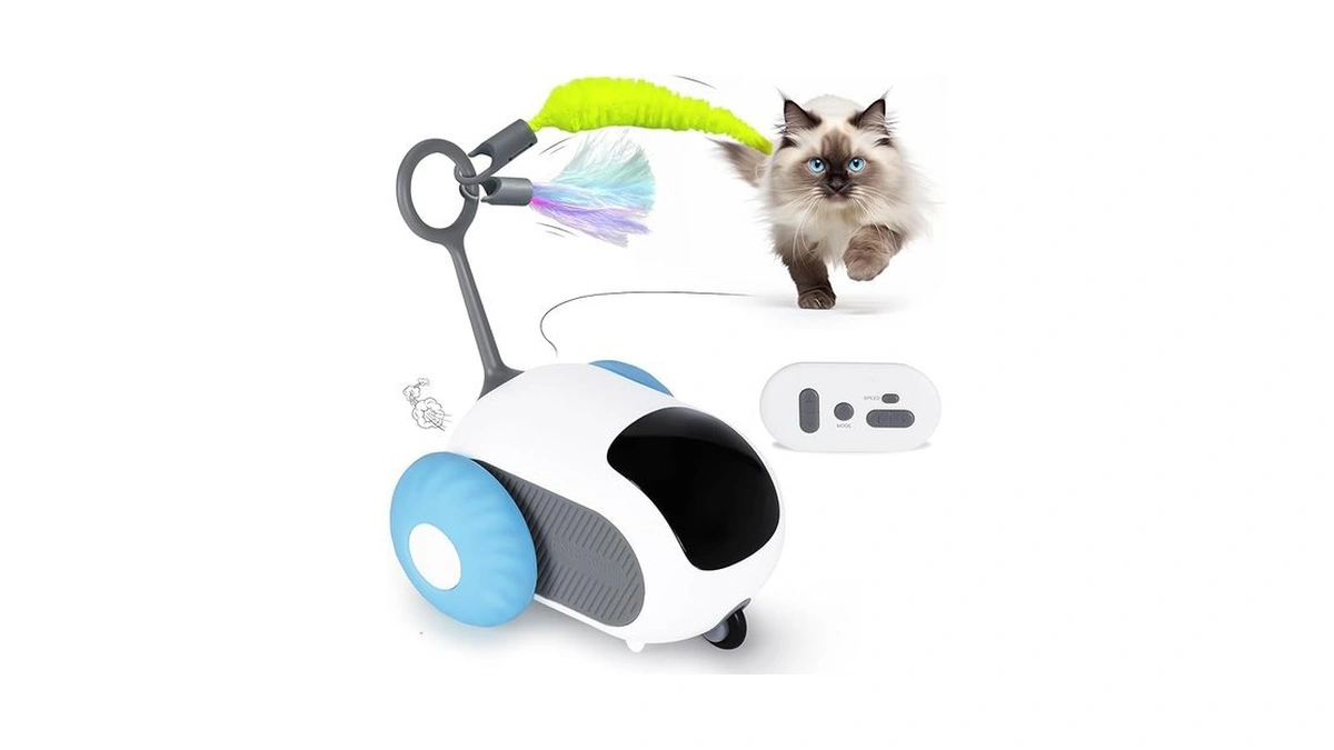 Amazon code: Aiperro Cat Toys For Indoor Cats Smart I