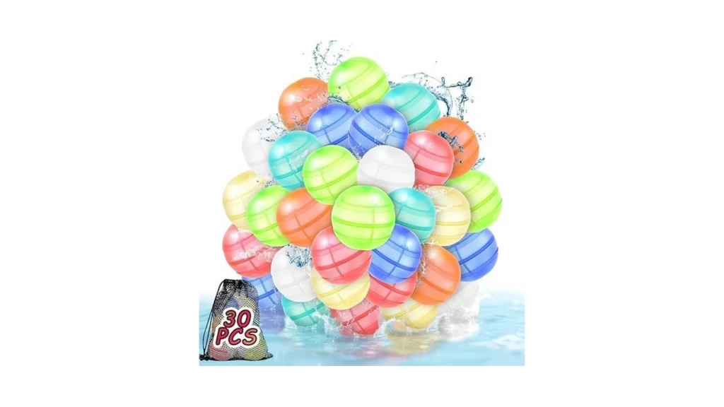 Amazon coupon: 30 Pcs Self Sealing Reusable Water Ballo