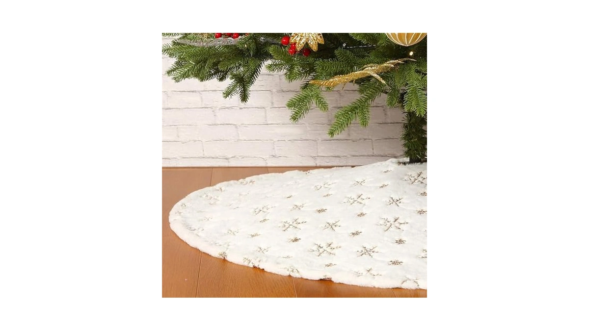 Amazon code: Sattiyrch Sequin Christmas Tree Skirt Wi
