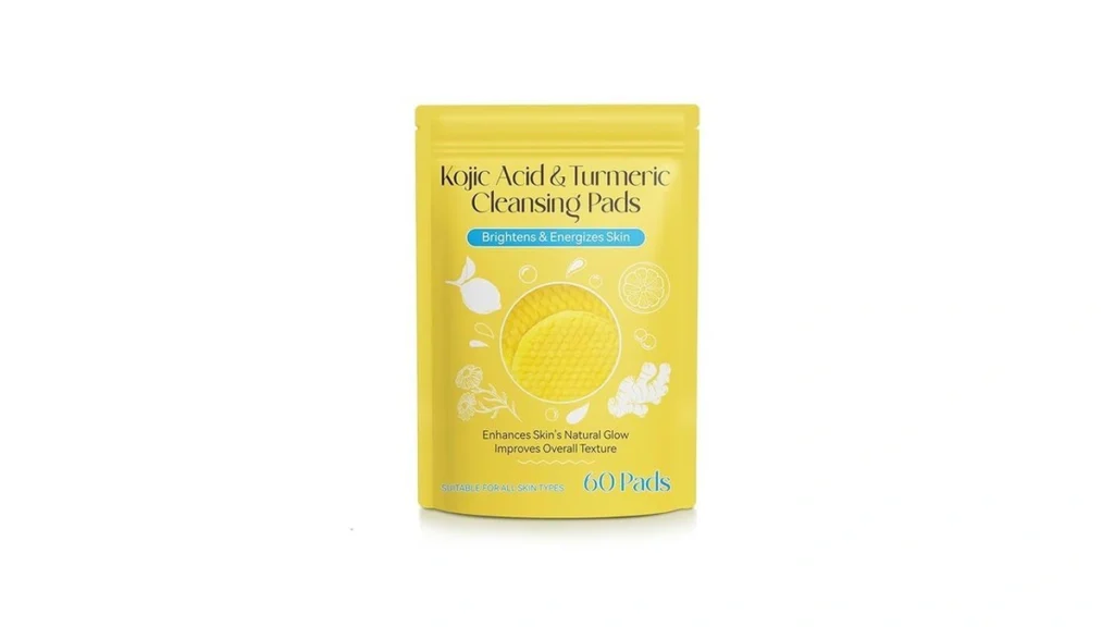 Amazon code: Kojic Acid And Turmeric Cleansing Pads F
