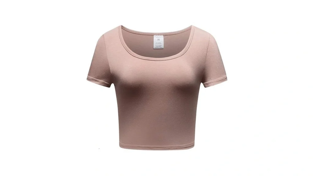 Amazon coupon: Othread Co Women S Basic Crop Tops Stret