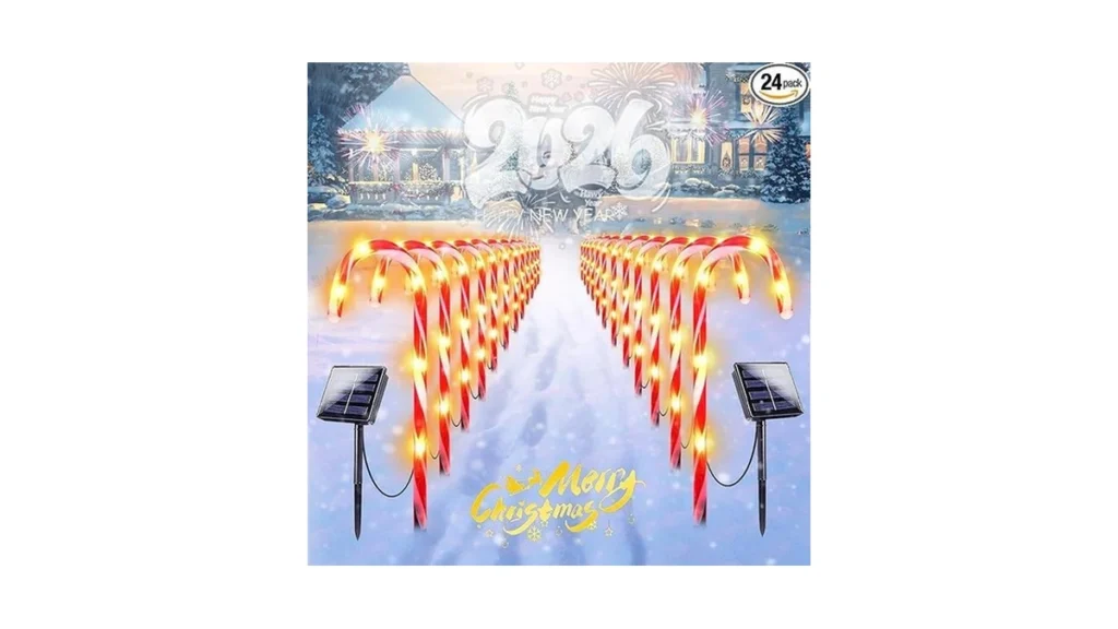 Amazon code: Ideaals 24-pack Solar Christmas Candy Ca