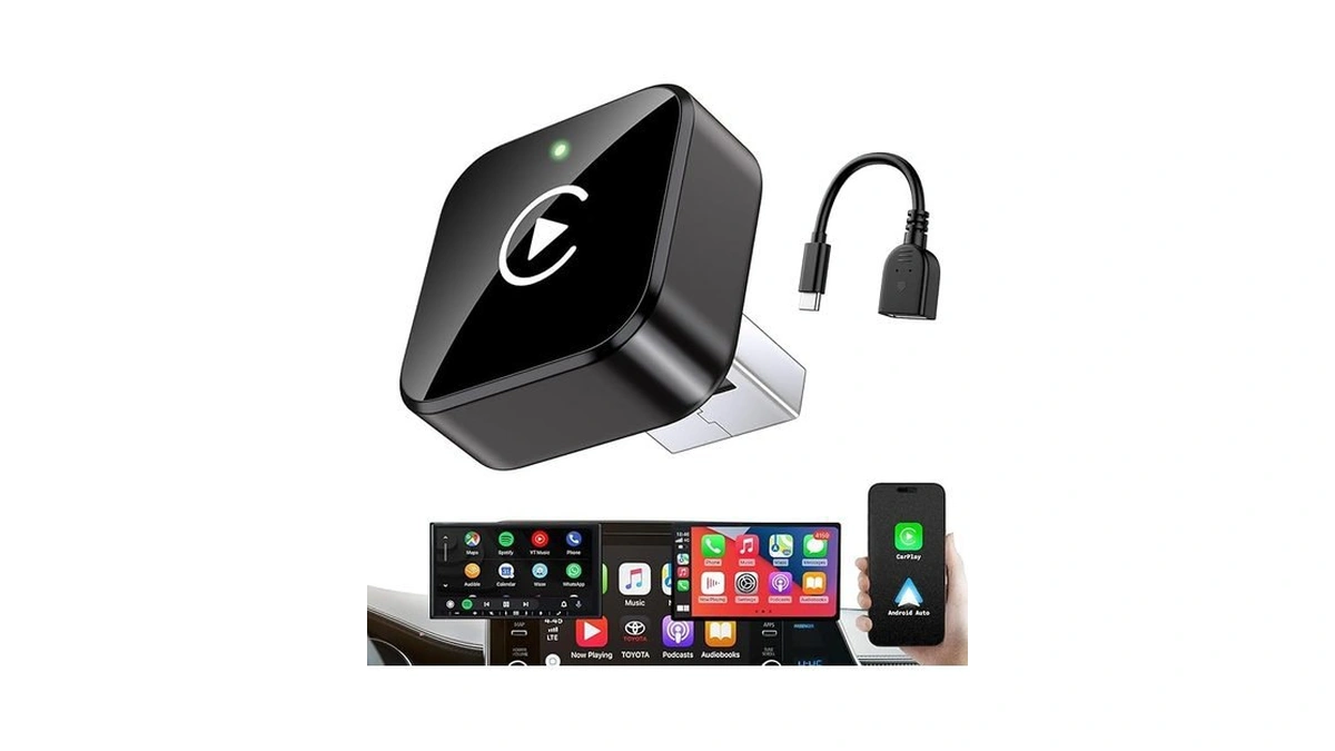 Amazon code: Igenjun Wireless Carplay Adapter 2025 Up