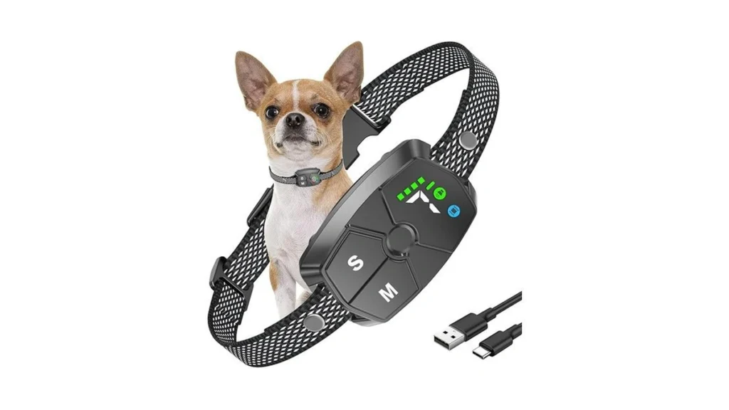 Amazon coupon: Bark Collar Jeatone Dog Bark Collar For