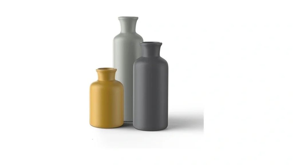 Amazon code: 3pcs Ceramic Vase Set For Pampas Grass M