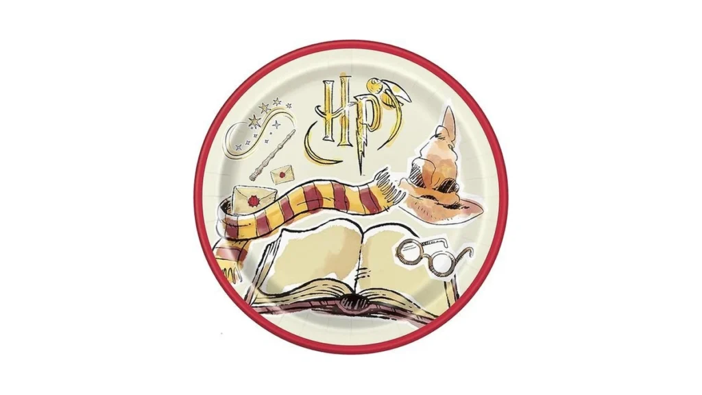 Amazon coupon: Harry Potter Round Dinner Plates - 9 Mag