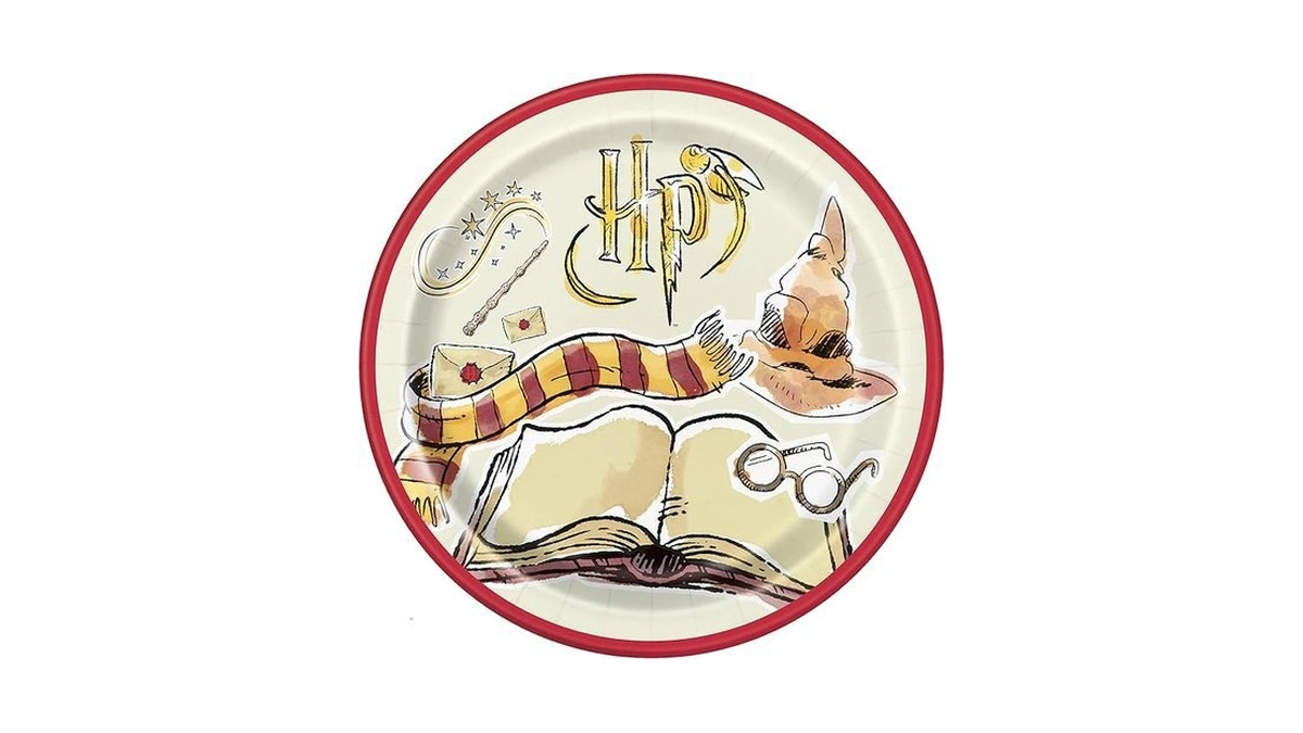 Amazon coupon: Harry Potter Round Dinner Plates - 9 Mag