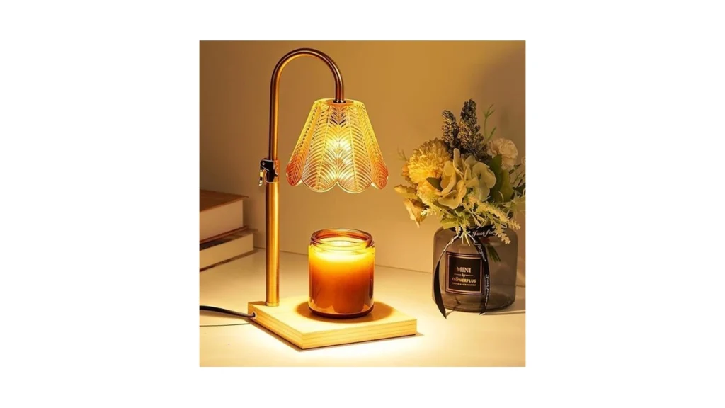 Amazon coupon: Embernostos Candle Warmer Lamp With Time
