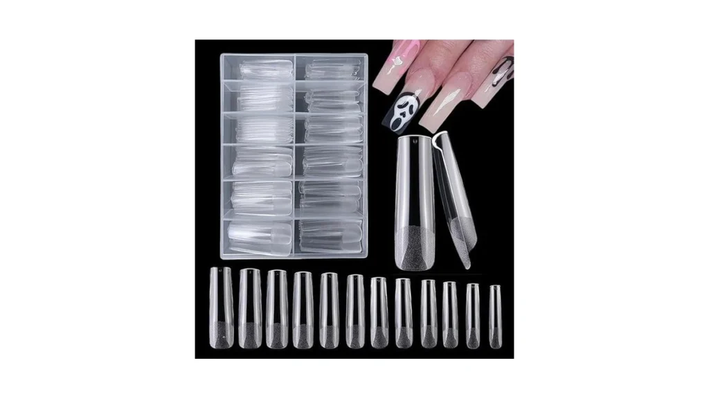 Amazon coupon: Addfavor Xxl Gel Nail Tips Square 240pcs