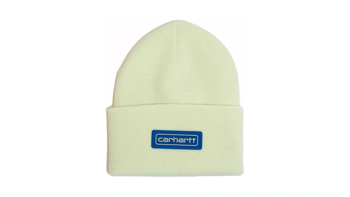 Amazon coupon: Carhartt Men S Knit Logo Patch Beanie Hi