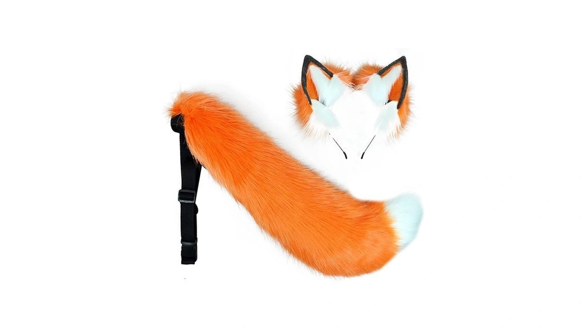Amazon coupon: Fxaelian Cosplay Animal Comic Orange Fox