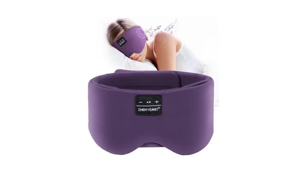 Amazon code: Zhenyemei Sleep Mask With Bluetooth Head