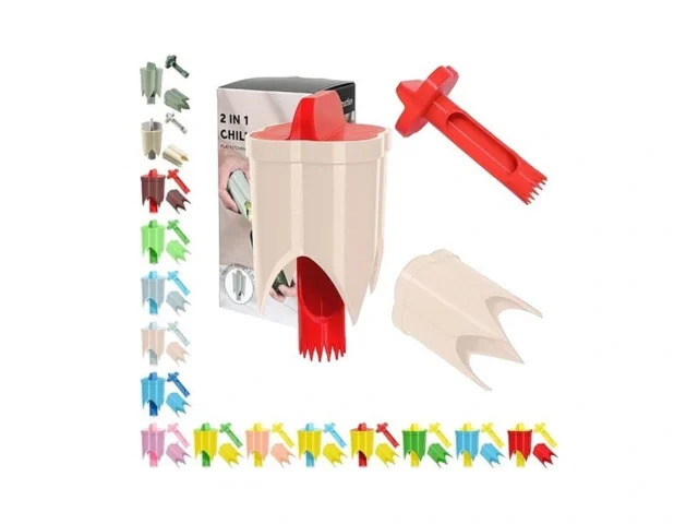 Pepper Corer 2 In 1 Red Bell Pepper Seed Corer… Coupon