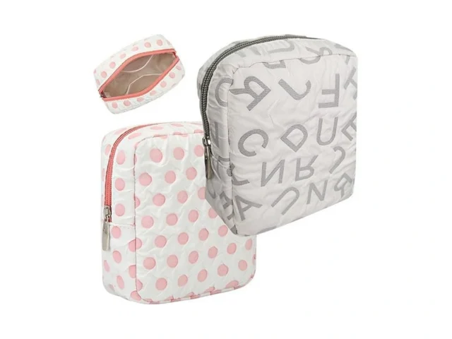 Dmdfan 2 Pack Small Cosmetic Pouch Makeup Bag For… Code