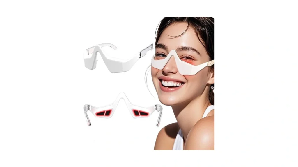 Amazon code: Iwtfu Under Eye Red Light Therapy Glasse