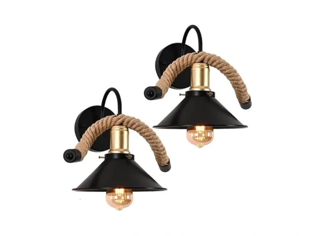 Antsds Modern Wall Sconce Industrial-style Indoor… Code