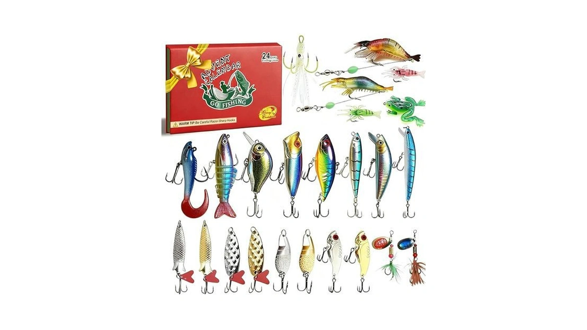 Amazon code: Fishing Advent Calendar 2025 24 Days Sur