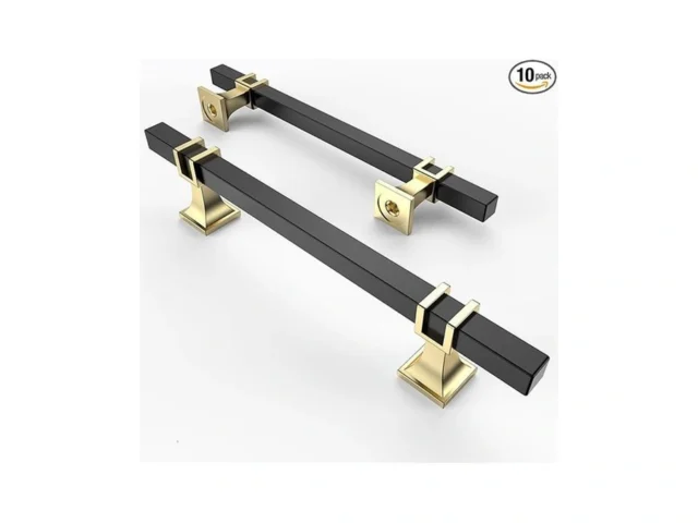 Asidrama 10 Pack 5 Inch 128mm Matte Black And Gold… Coupon