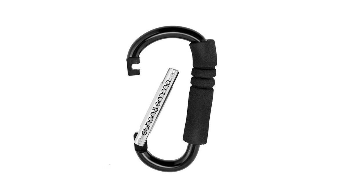 Amazon code: Ethan Emma Stroller Hooks - Carabiner Sh
