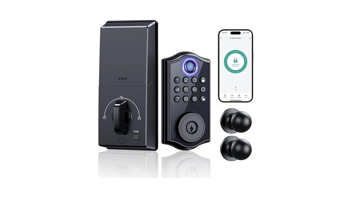 Amazon code: Smart Locks For Front Door App Control K