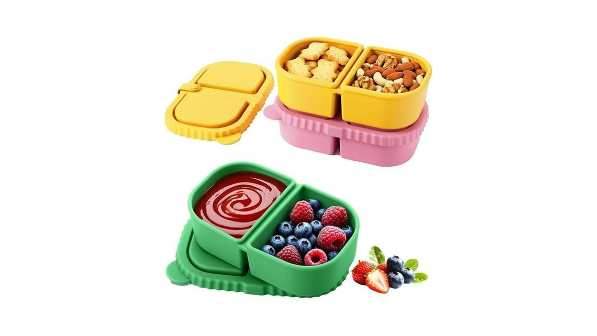Amazon code: Nebywold Silicone Reusable Snack Contain