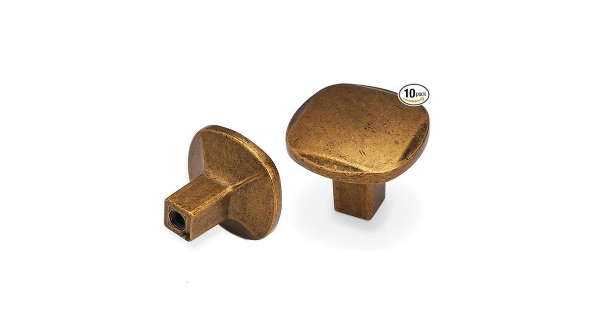 Amazon coupon: Povefonk 10 Pack Antique Brass Kitchen C