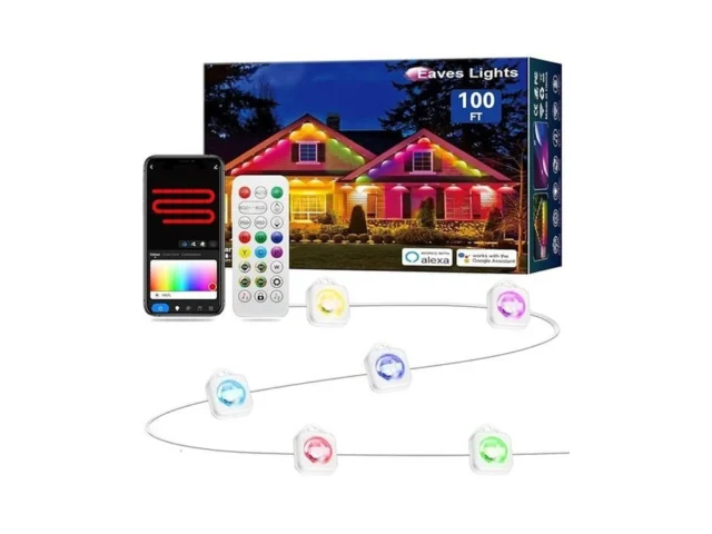 Lemonlovely Permanent Outdoor Lights 100ft With 72… Coupon