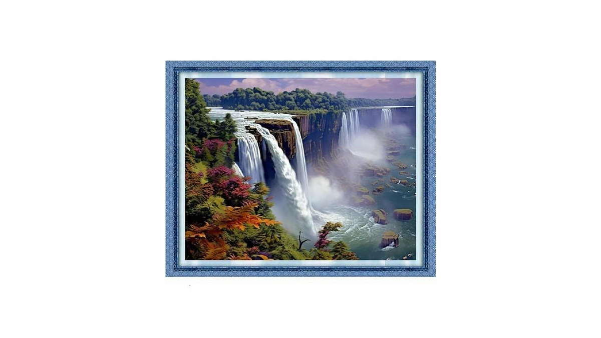 Amazon coupon: Dimxvean Stamped Cross Stitch Kits Cross