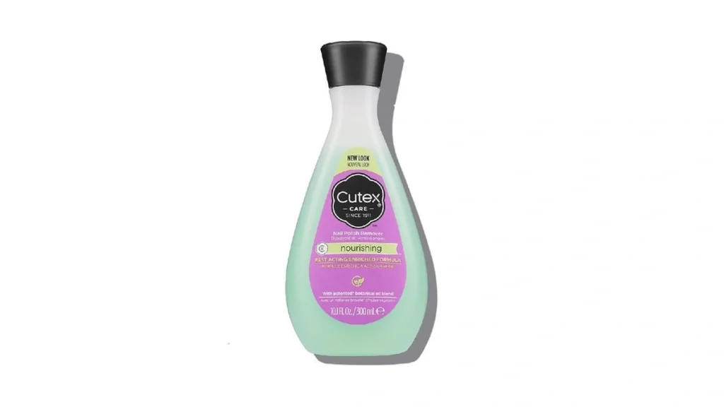Amazon coupon: Cutex Nourishing Nail Polish Remover Lea