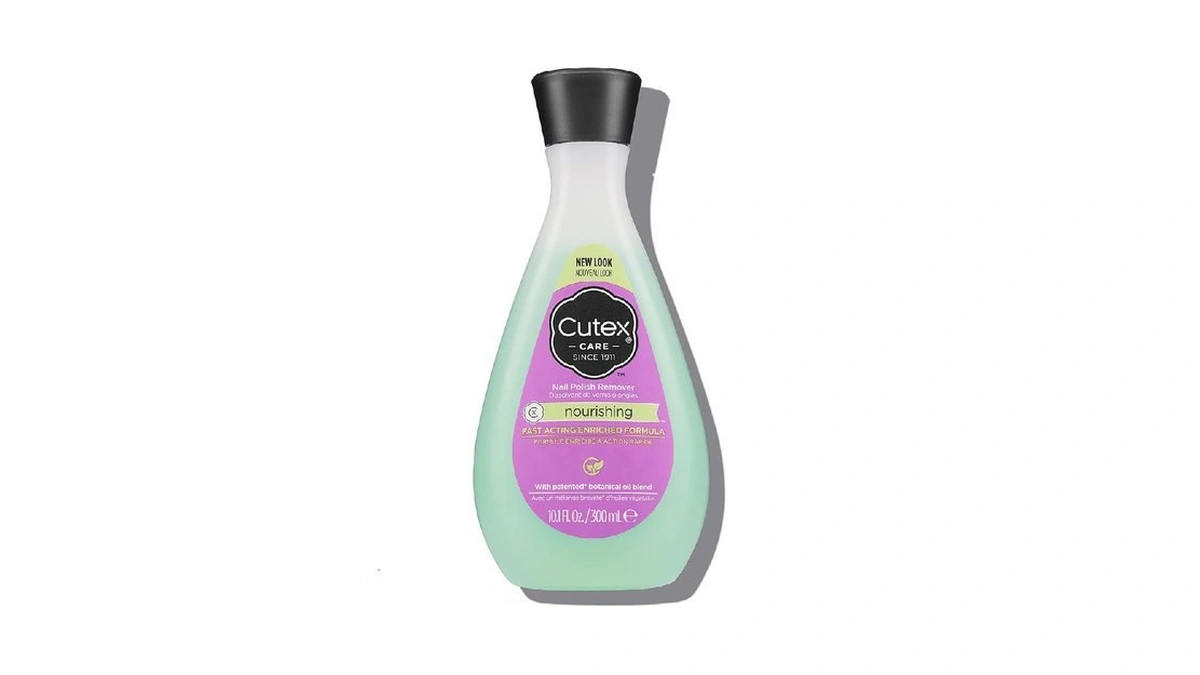 Amazon coupon: Cutex Nourishing Nail Polish Remover Lea