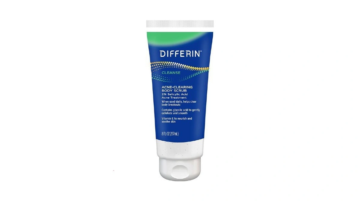 Amazon coupon: Differin Body Scrub With Salicylic Acid