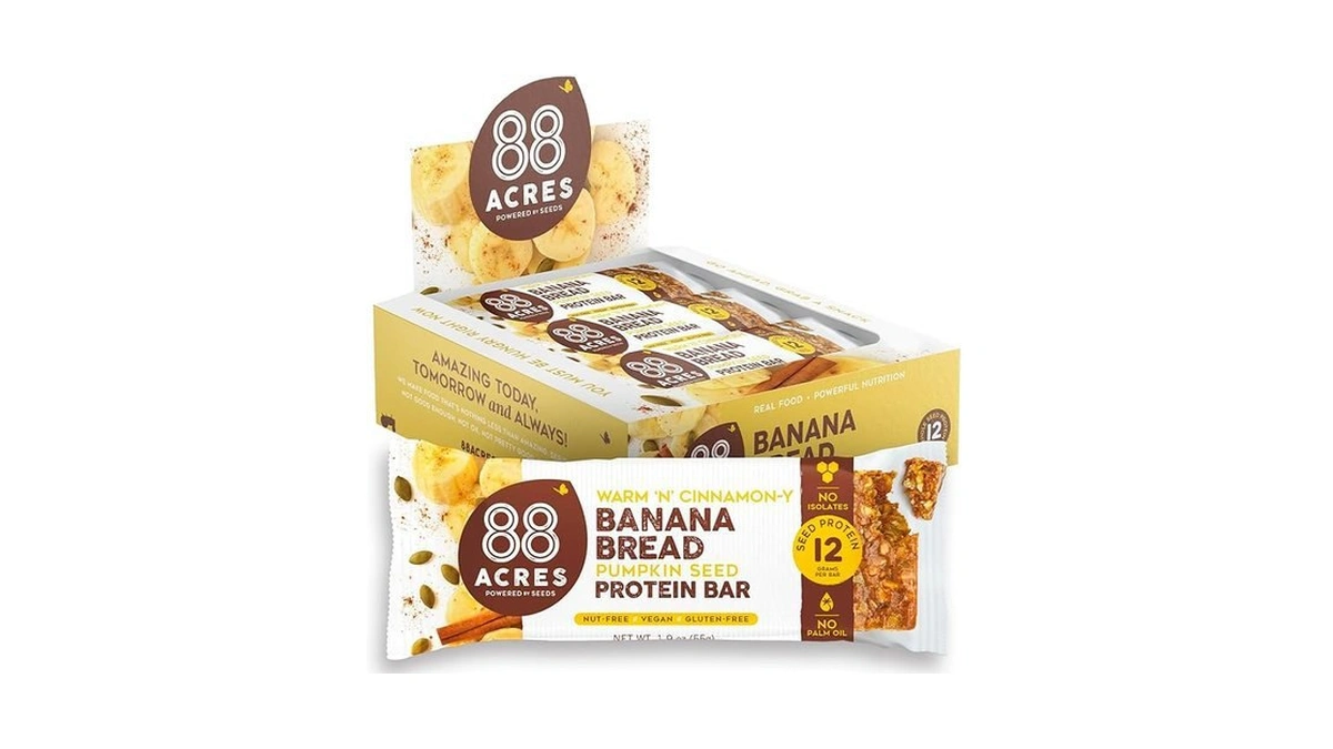 Amazon coupon: 88 Acres Plant Based Seed Protein Bar 9