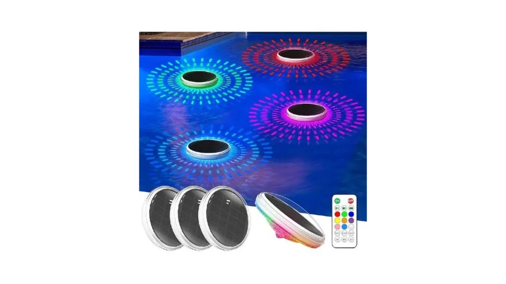 Amazon code: Coxseni Solar Floating Pool Lights With