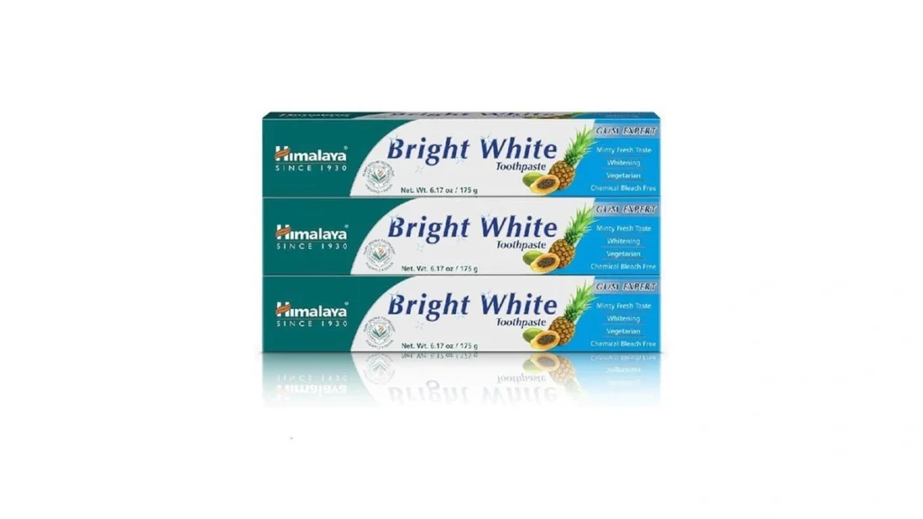 Amazon coupon: Himalaya Bright White Toothpaste Fluorid