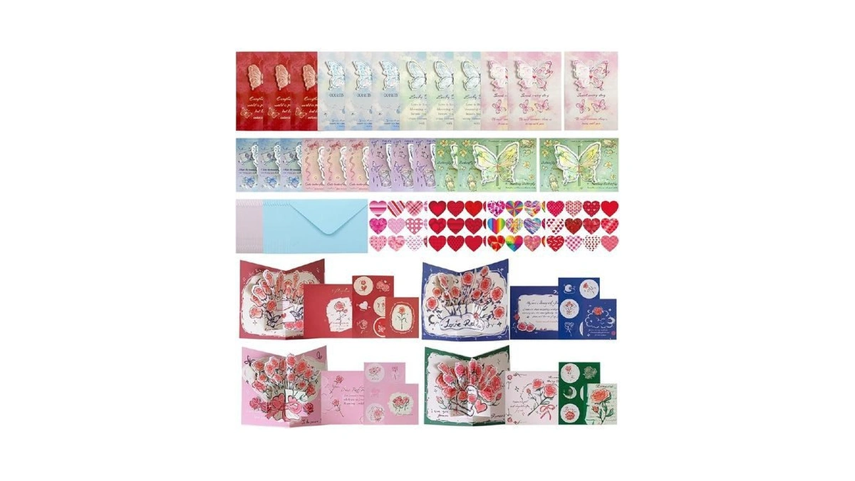 Amazon code: Yakuncl 3d Rose Pop-up Card With Envelop