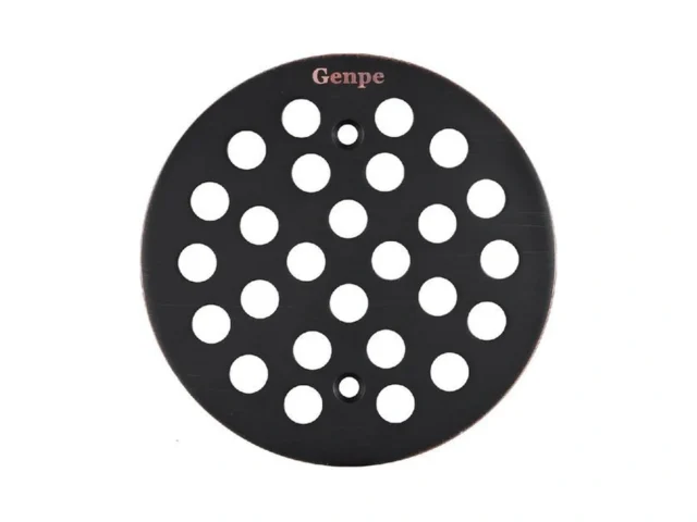 Genpe Round 4 25 Inch Screw-in Shower Drainer Cover…