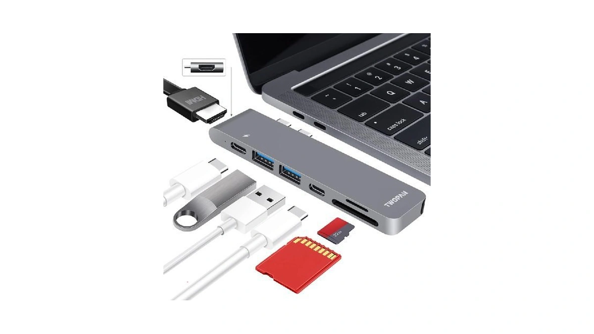 Amazon code: Twopan Usb C Hub For Macbook Pro 7 In 2