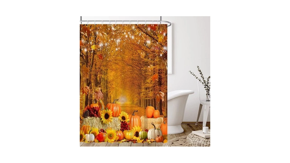 Amazon code: Lofaris Autumn Maple Forest Pumpkin Show