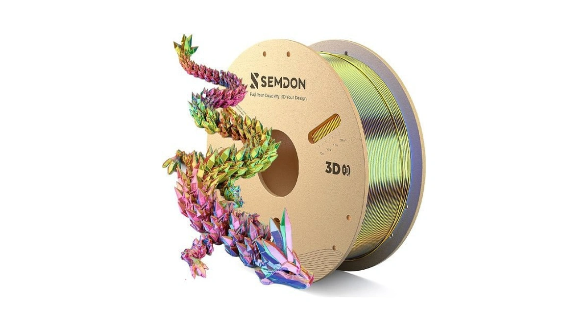 Amazon code: Semdon Pla Silk Tri-color Gradient Filam