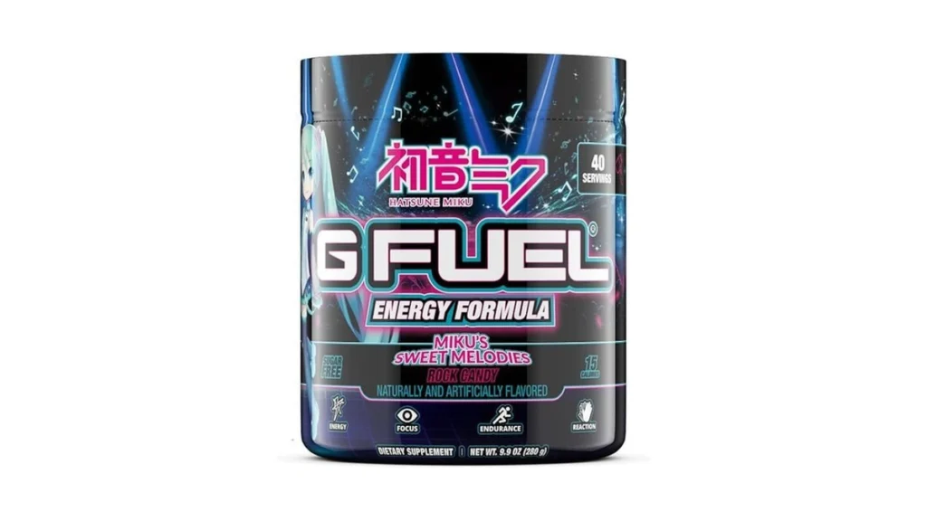 Amazon coupon: G Fuel Sweet Melodies Hatsune Miku Energ