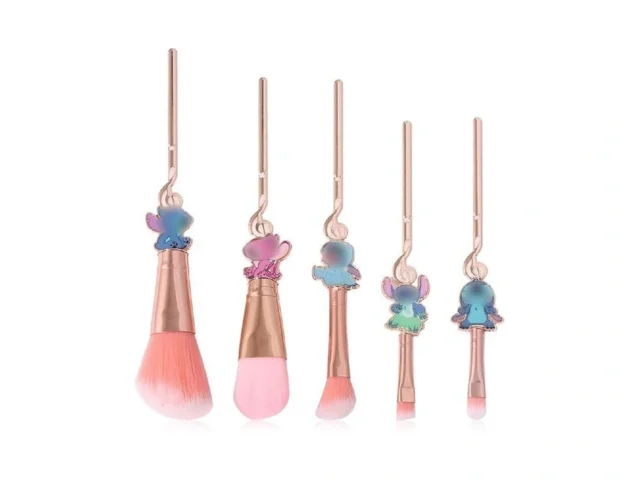 Cute Cartoon Girl-themed 5-piece Makeup Brush Set… Code