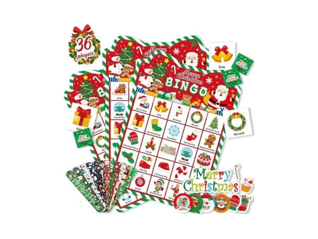 Christmas Bingo Game – Christmas Bingo For Kids… Code