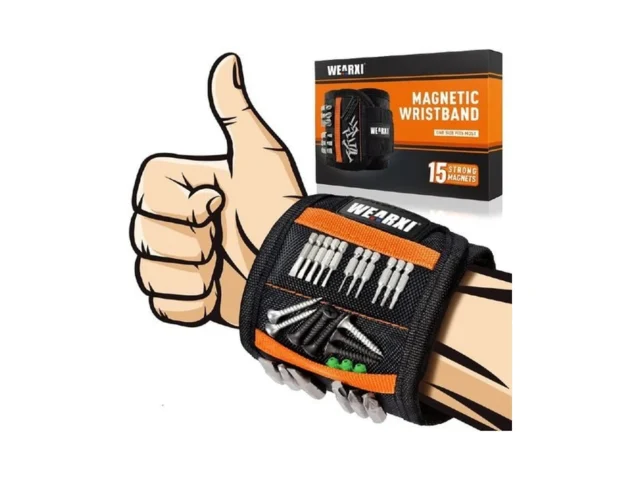 Wearxi Stocking Stuffers For Men Magnetic Wristband… Code