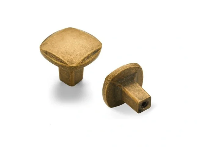 Knoklock 10 Pack Kitchen Cabinet Knob Antique Brass…