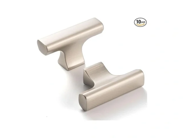 Askano 10 Pack 2 Inch T-bar Brushed Nickel Cabinet… Coupon